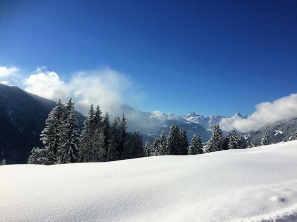 Winterwandern auf dem Kristberg