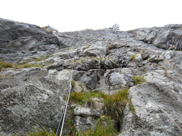 die Touren vom Einstieg aus gesehen