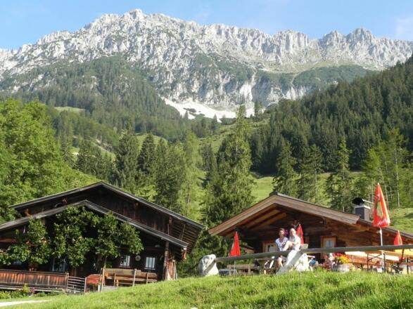 Scheffau_Hinterschießlingalm_Wilder Kaiser
