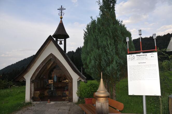 Familienkapelle Metzler auf Greban