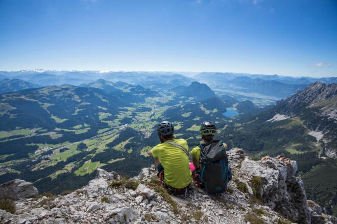 Scheffau_Tuxeck_Ausblick_Wilder Kaiser