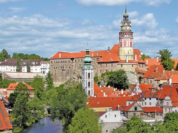 Start: Krumau in Tschechien