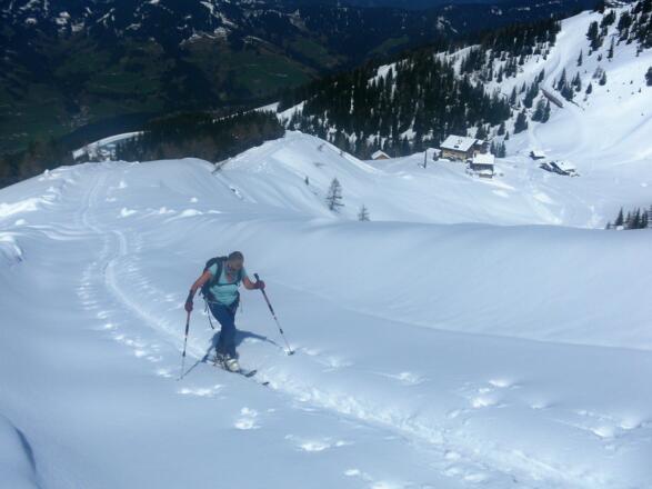 Wagrainerhaus aus der Kammabfahrt