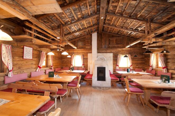 Stube in der Loosbühelalm