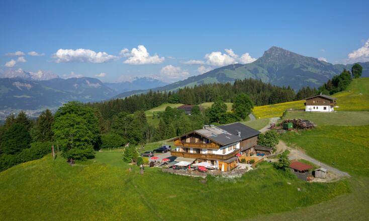 Going_Jausenstation Hollenauer Kreuz_Wilder Kaiser