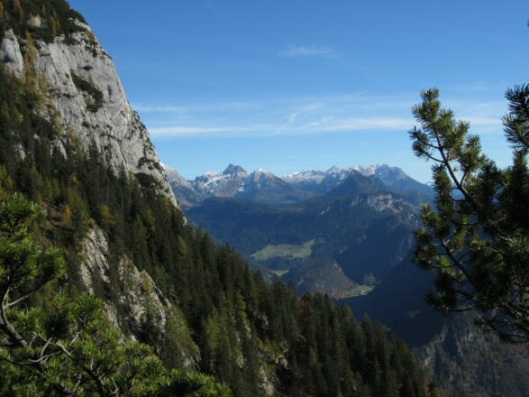 tolles Panorama am Ausstieg