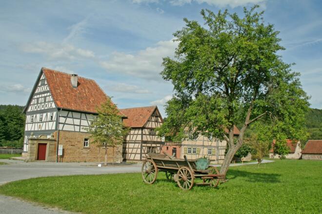 Im Fränkischen Freilandmuseum Fladungen lebt das „alte“ Unterfranken noch einmal auf