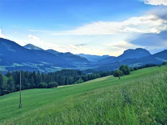 Scheffau_Schießling_Ansicht nach Söll