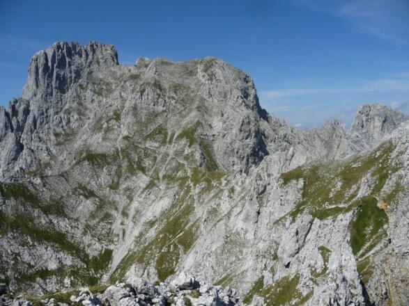 Going_Blick Richtung Ackerlspitze_Wilder Kaiser