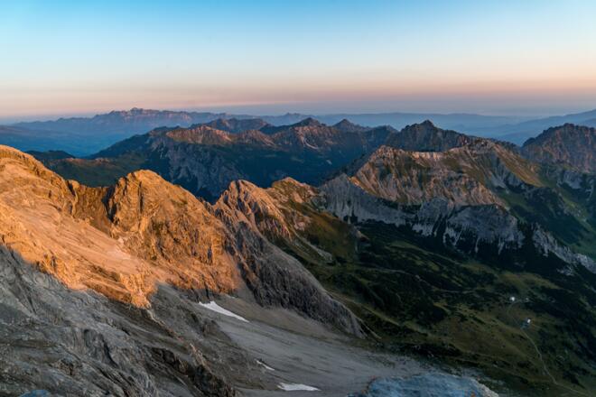 Tagerwachen im Rätikon.