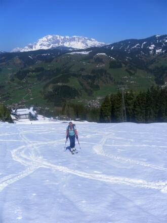 Hochkönig über der Berghofalm