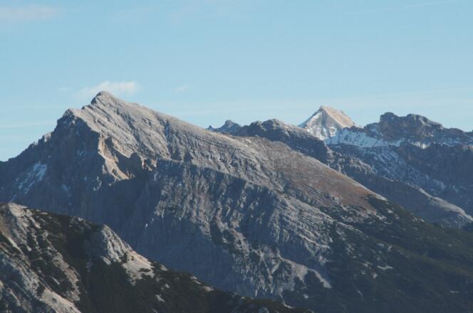 Blick auf die Pleisenspitze vom Brunnstein aus