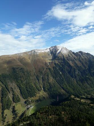 Aussicht auf Pirchkogel vom Zwölferköpfl aus
