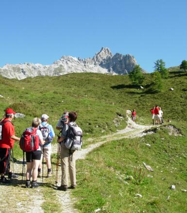 Aufstieg zur Franz-Fischer-Hütte