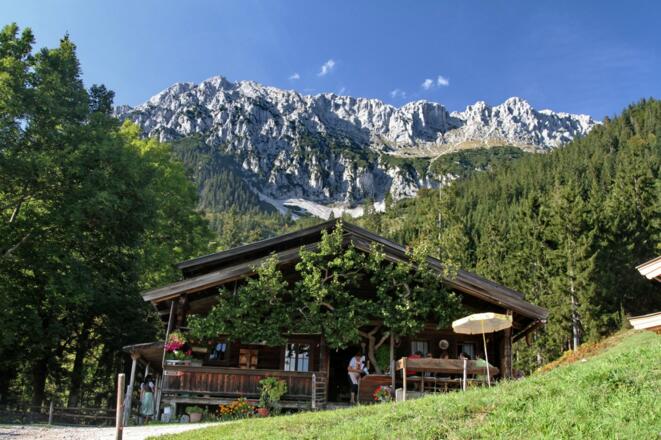 Scheffau_Hinterschießlingalm_Wilder Kaiser
