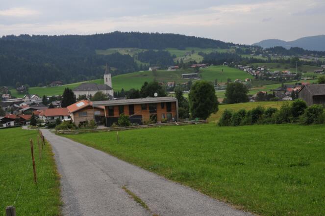 Blick auf Alberschwende