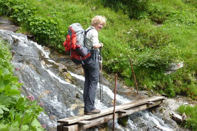 Brücke in der Eisenklamm