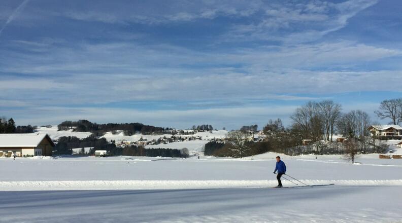 Langlaufen am Samerberg