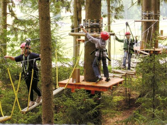 Kletterpark - Bambinoparcour