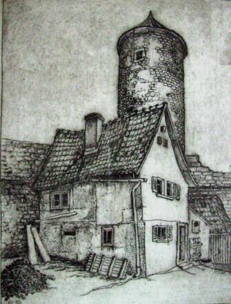 unser Haus als Kunstobjekt