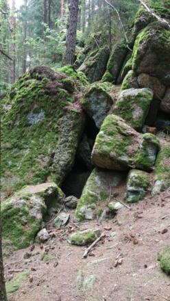Eingang der Höhle