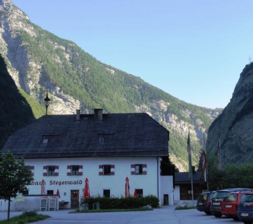 Ausgangspunkt Gasth. Stegenwald (Paß Lueg)