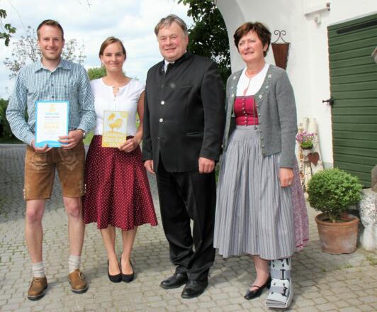 Auszeichnung &quot;Goldener Gockel 2017&quot;