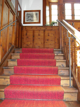 Haupttreppe der Berliner Hütte