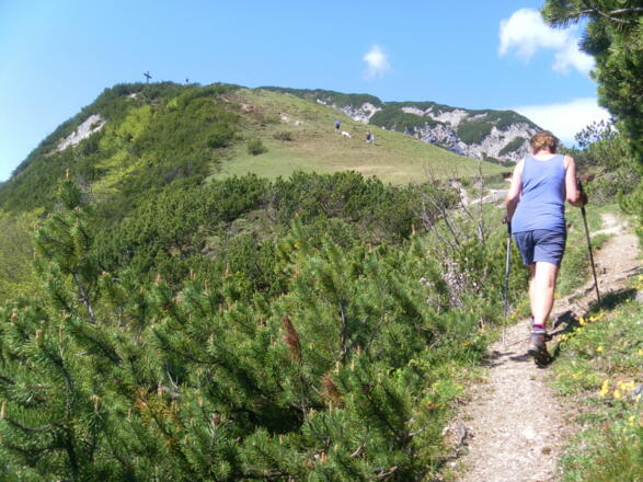 Sattel vor dem Ascherjöchl