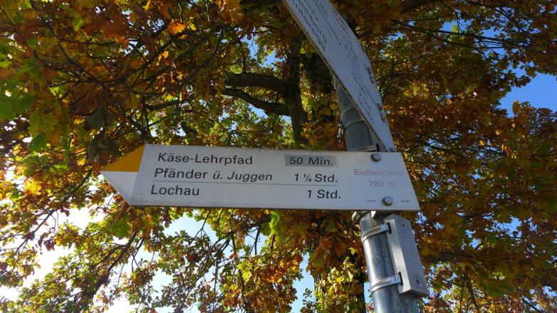 Startpunkt in Eichenberg