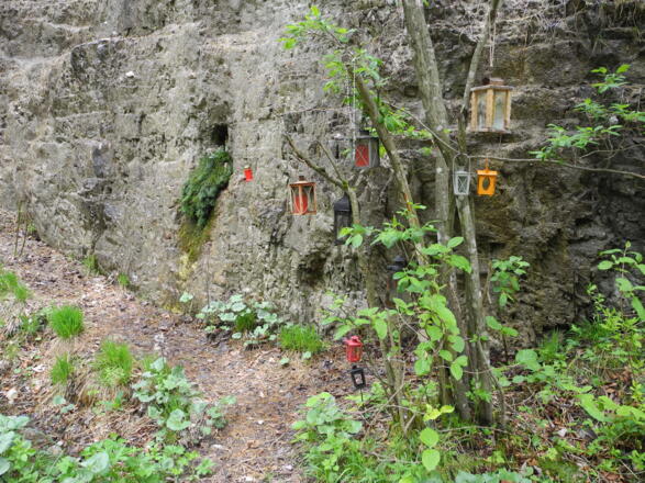 Der Kult- und Sagenplatz &quot;Schlüsselloch&quot;