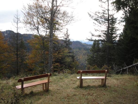 Im Herbst auf der Kolowratshöhe