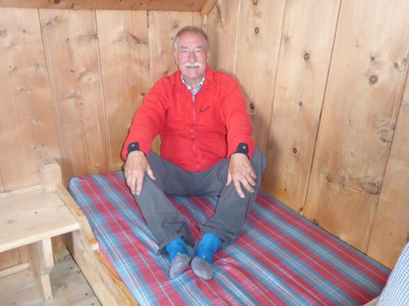 Der Autor im Luxuszimmer - L&#039;autore nella stanza di lusso