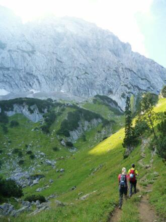 Scheffau_Widauersteig_Zustieg_Wilder Kaiser