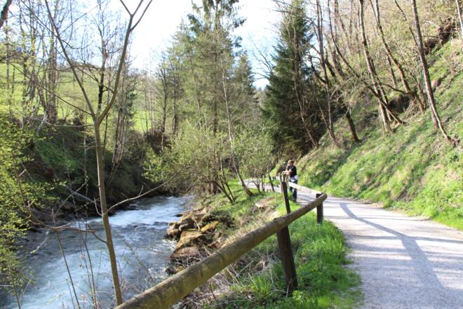 Wanderweg durch die Talbachklamm