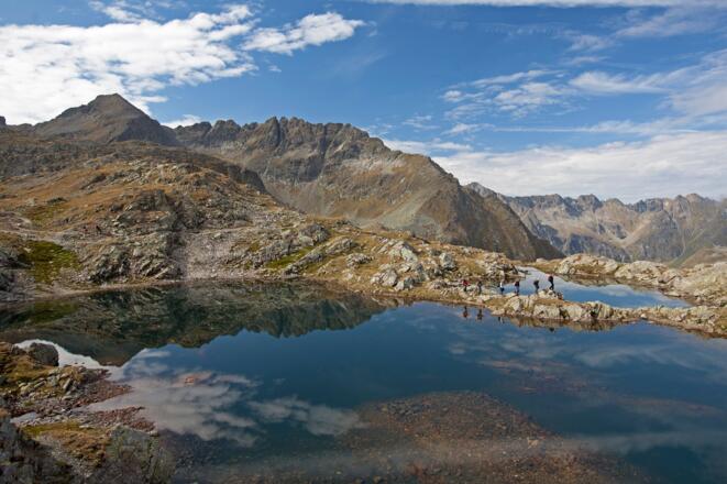 Klafferkessel Seenplatte in den Schladminger Tauern