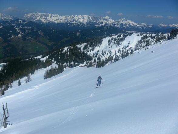 Tennengebirge aus der Westflanke