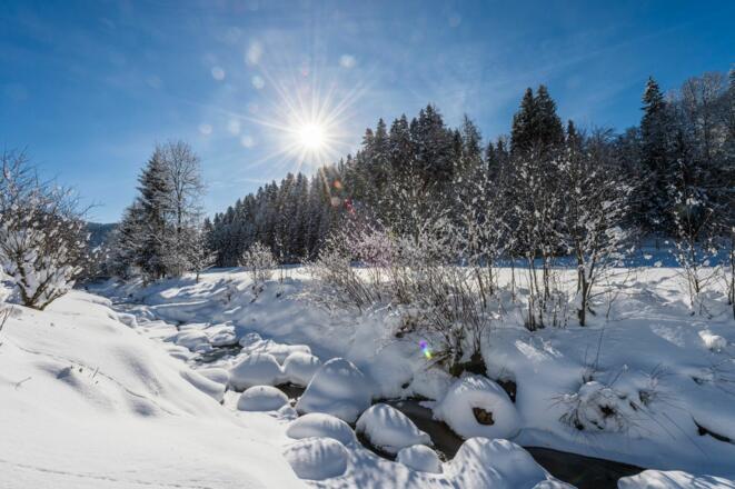 Scheffau_Winterrunde Treffauerbach_Wilder Kaiser