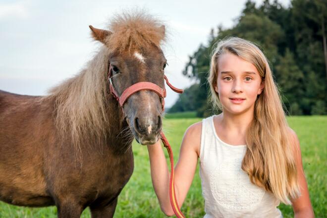 Ausritt mit den Pferden