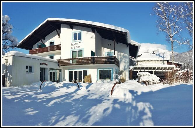 Hotel Oase im Winter