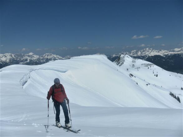 Grießenkareck rechts vom Wechtenkamm