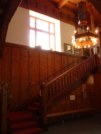 Foyer der Berliner Hütte