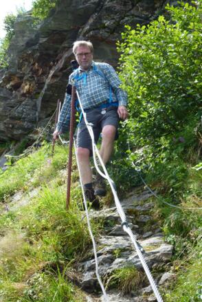 Einstieg zur Eisenklamm