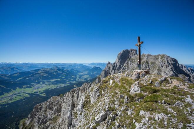 Going_Maukspitze_Gipfelkreuz_Wilder Kaiser