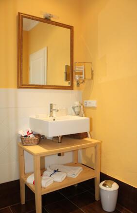 Bad im Zimmer Hotel Bernhard´s