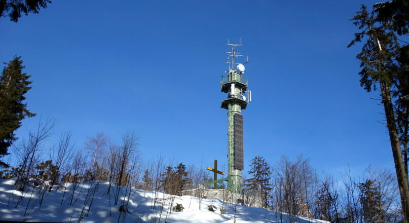 Breitenstein 956m / ~975m Aussichtsturm