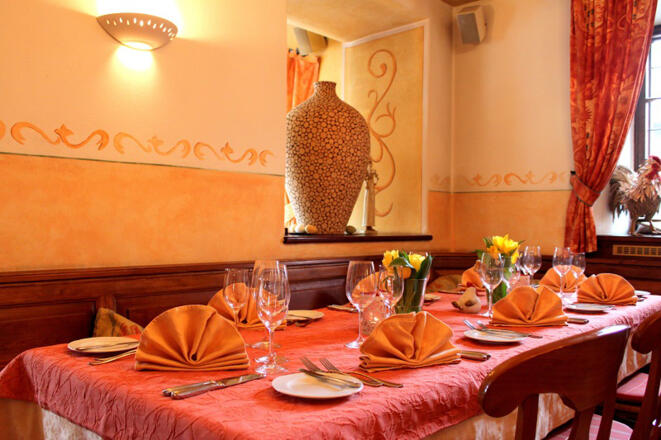 Romantik Stube im Restaurant Bernhard´s