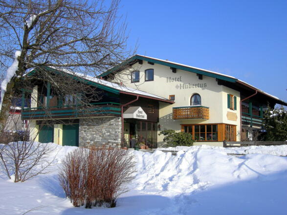 Unser Haus im Winter
