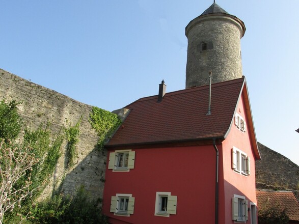 Morgensonne mit Schneckenturm