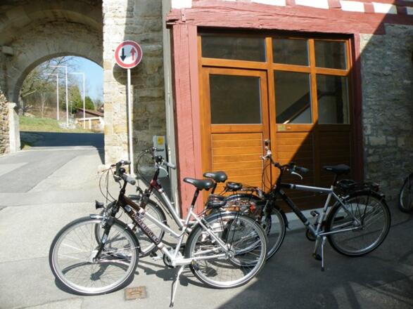 Eingang zur Fereinwohnung Jakobsturm